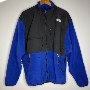 The North Face Season 17 Fleece Sweater Jacket Mens Size XXL Blue 90s USA READ